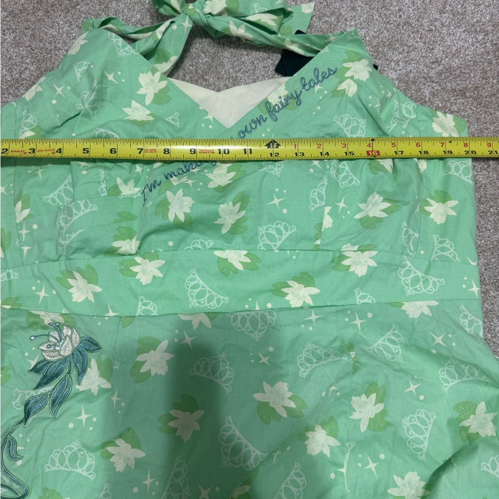 NWT Disney Her Universe Princess And The Frog Halter Dress Size 16 Tiana New - Picture 8 of 8